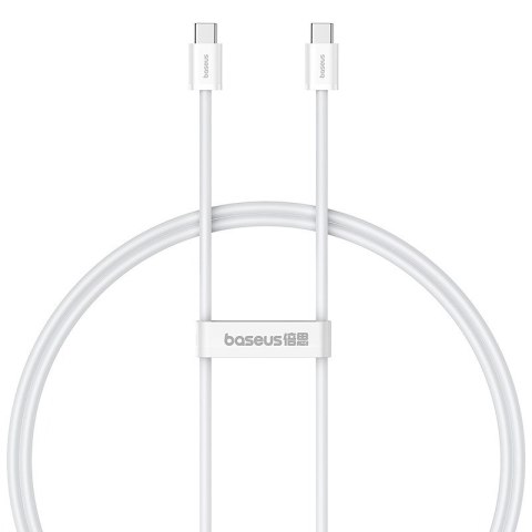 Kabel Baseus Superior Typ C-Typ C 30W 1m (biały) Baseus Kabel Baseus Superior Typ C-Typ C 30W 1m (biały) Baseus