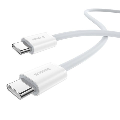 Kabel Baseus Superior Typ C-Typ C 30W 1m (biały) Baseus Kabel Baseus Superior Typ C-Typ C 30W 1m (biały) Baseus