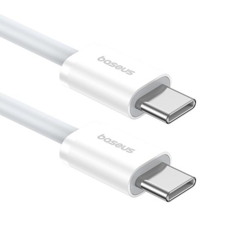 Kabel Baseus Superior Typ C-Typ C 30W 1m (biały) Baseus Kabel Baseus Superior Typ C-Typ C 30W 1m (biały) Baseus