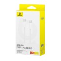 Kabel Baseus Superior Typ C-Typ C 30W 1m (biały) Baseus