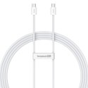 Kabel Baseus Superior Typ C-Typ C 30W 2m (biały) Baseus