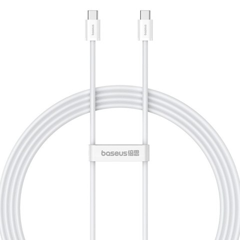 Kabel Baseus Superior Typ C-Typ C 30W 2m (biały) Baseus Kabel Baseus Superior Typ C-Typ C 30W 2m (biały) Baseus