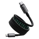 Kabel Baseus Tungsten magnetyczny USB C-USB C 100W 1m (czarny) Baseus