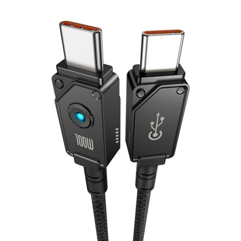 Kabel Baseus Unbreakable Typ C-Typ C 100W 1m (czarny) Baseus Kabel Baseus Unbreakable Typ C-Typ C 100W 1m (czarny) Baseus