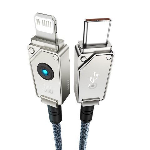 Kabel Baseus Unbreakable USB C-IP 20W 1m (biały) Baseus Kabel Baseus Unbreakable USB C-IP 20W 1m (biały) Baseus
