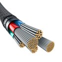 Kabel Baseus Unbreakable USB C-IP 20W 1m (czarny) Baseus