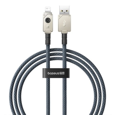Kabel Baseus Unbreakable USB-IP 2.4A 1m (biały) Baseus Kabel Baseus Unbreakable USB-IP 2.4A 1m (biały) Baseus