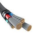Kabel Baseus Unbreakable USB-IP 2.4A 1m (czarny) Baseus