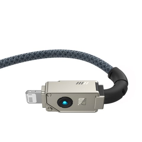 Kabel Baseus Unbreakable USB-IP 2.4A 2m (biały) Baseus Kabel Baseus Unbreakable USB-IP 2.4A 2m (biały) Baseus