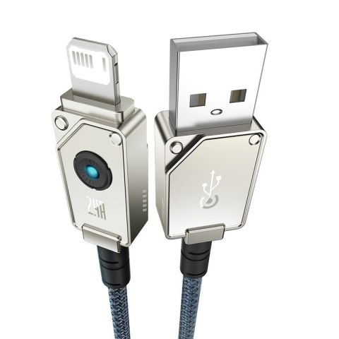 Kabel Baseus Unbreakable USB-IP 2.4A 2m (biały) Baseus Kabel Baseus Unbreakable USB-IP 2.4A 2m (biały) Baseus