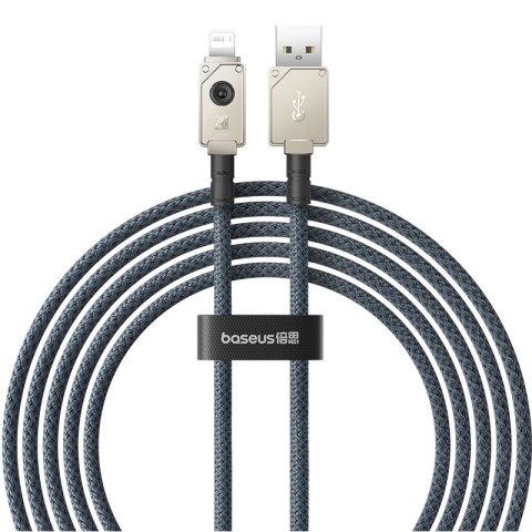 Kabel Baseus Unbreakable USB-IP 2.4A 2m (czarny) Baseus