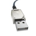 Kabel Baseus Unbreakable USB-IP 2.4A 2m (czarny) Baseus