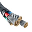 Kabel Baseus Unbreakable USB-IP 2.4A 2m (czarny) Baseus