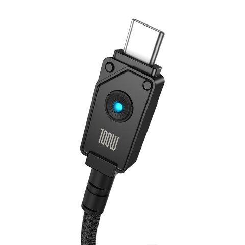 Kabel Baseus Unbreakable USB-USB C 100W 2m (czarny) Baseus Kabel Baseus Unbreakable USB-USB C 100W 2m (czarny) Baseus