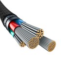Kabel Baseus Unbreakable USB-USB C 100m 1m (czarny) Baseus