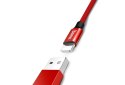 Kabel Baseus Yiven CALYW-A09 (USB 2.0 - Lightning ; 1,8m; kolor czerwony) Baseus