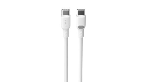 Kabel Havit Typ C-Typ C CB6280 (biały; 100cm) HAVIT Kabel Havit Typ C-Typ C CB6280 (biały; 100cm) HAVIT