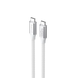 Kabel Havit Typ C-Typ C CB6290 (biały/szary; 100cm) HAVIT
