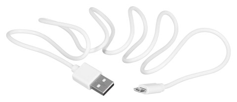 Kabel SAVIO CL-123 (Micro USB - USB 2.0 ; 1m; kolor biały) SAVIO Kabel SAVIO CL-123 (Micro USB - USB 2.0 ; 1m; kolor biały) SAVIO