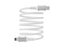 Kabel magnetyczny Havit Typ C-Lightning (biały) HAVIT