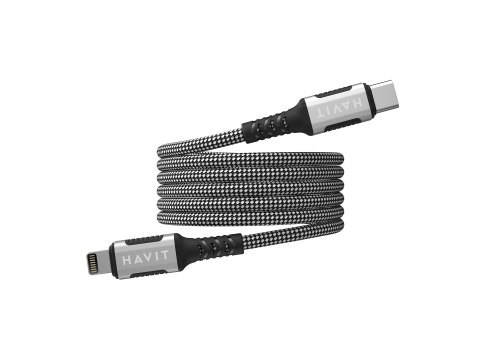 Kabel magnetyczny Havit Typ C-Lightning (czarny) HAVIT Kabel magnetyczny Havit Typ C-Lightning (czarny) HAVIT