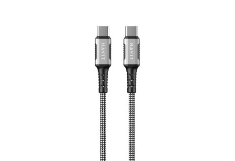 Kabel magnetyczny Havit Typ C-Typ C CB6297 czarny HAVIT Kabel magnetyczny Havit Typ C-Typ C CB6297 czarny HAVIT