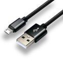 Kabel zasilający everActive CBB-1MB (USB - Micro USB ; 1m; kolor czarny) EverActive