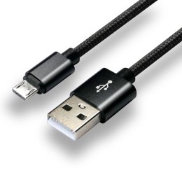 Kabel zasilający everActive CBB-1MB (USB - Micro USB ; 1m; kolor czarny) EverActive