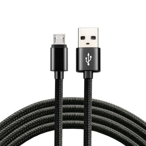 Kabel zasilający everActive CBB-1MB (USB - Micro USB ; 1m; kolor czarny) EverActive Kabel zasilający everActive CBB-1MB (USB - Micro USB ; 1m; kolor czarny) EverActive