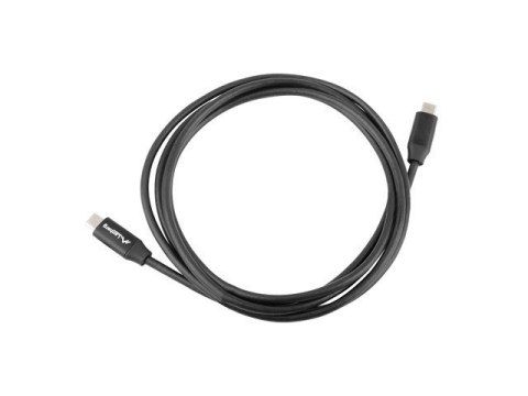 LANBERG KABEL USB-C 2.0 M/M 1.8M PREMIUM QC 4.0 POWER DELIVERY 60W CZARNY CA-CMCM-40CU-0018-BK Lanberg LANBERG KABEL USB-C 2.0 M/M 1.8M PREMIUM QC 4.0 POWER DELIVERY 60W CZARNY CA-CMCM-40CU-0018-BK Lanberg