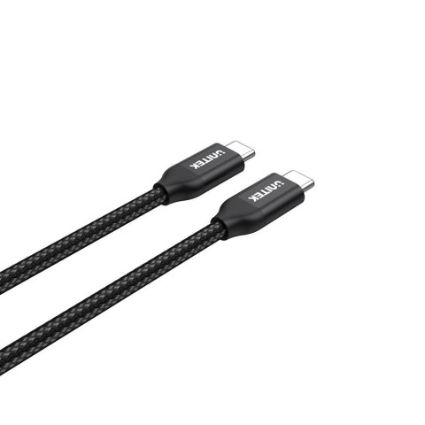 UNITEK KABEL USB-C - USB-C, PD 100W, C14059BK UNITEK UNITEK KABEL USB-C - USB-C, PD 100W, C14059BK UNITEK