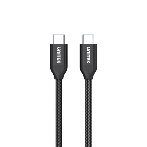 UNITEK KABEL USB-C - USB-C, PD 100W, C14059BK UNITEK UNITEK KABEL USB-C - USB-C, PD 100W, C14059BK UNITEK