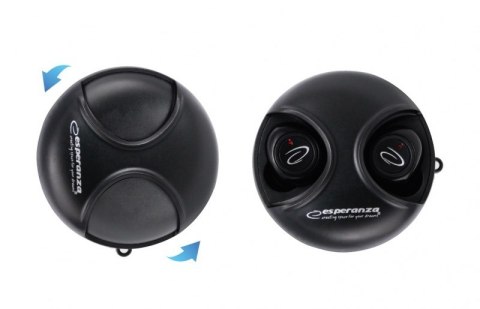 ESPERANZA SŁUCHAWKI DOUSZNE BLUETOOTH TWS ARIES EH228K ESPERANZA SŁUCHAWKI DOUSZNE BLUETOOTH TWS ARIES EH228K