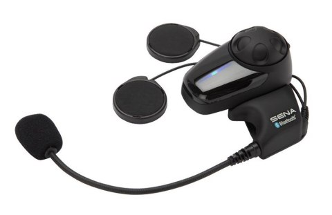 Interkom Motocyklowy Sena SMH10-10 Bluetooth 3.0 900M z mikrofonem na pałąku, zestaw na 1 kask SENA Interkom Motocyklowy Sena SMH10-10 Bluetooth 3.0 900M z mikrofonem na pałąku, zestaw na 1 kask SENA