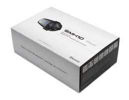 Interkom Motocyklowy Sena SMH10D-10 Bluetooth 3.0 900M z mikrofonem na pałąku, zestaw na 2 kaski SENA