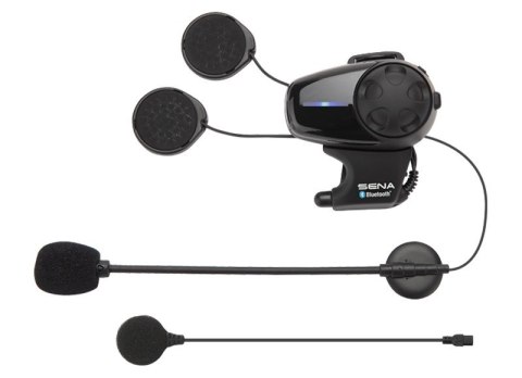 Interkom Motocyklowy Sena SMH10D-10 Bluetooth 3.0 900M z mikrofonem na pałąku, zestaw na 2 kaski SENA Interkom Motocyklowy Sena SMH10D-10 Bluetooth 3.0 900M z mikrofonem na pałąku, zestaw na 2 kaski SENA
