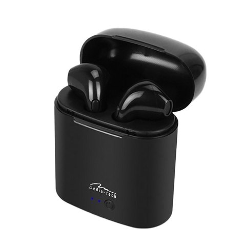 Słuchawki Media tech MT3589K (douszne; Bluetooth; z wbudowanym mikrofonem; kolor czarny Media tech Słuchawki Media tech MT3589K (douszne; Bluetooth; z wbudowanym mikrofonem; kolor czarny Media tech
