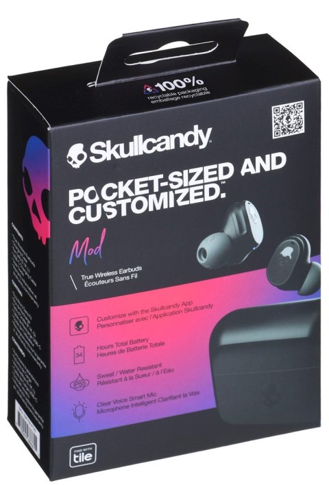 Słuchawki Skullcandy Mod True Black Black Skullcandy Słuchawki Skullcandy Mod True Black Black Skullcandy