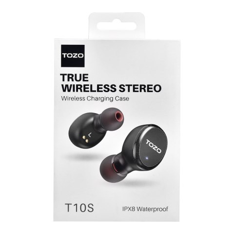 Słuchawki TWS TOZO T10S Black TOZO Słuchawki TWS TOZO T10S Black TOZO