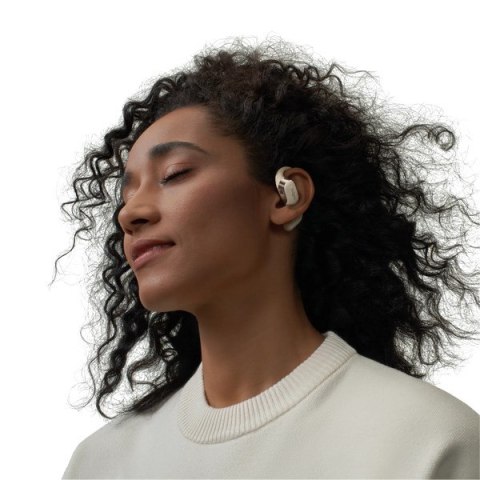 Słuchawki bezprzewodowe douszne Shokz OpenFit beżowe SHOKZ