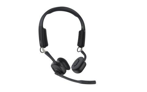 Słuchawki bezprzewodowe kostne Shokz OpenMeet mic-ANC USB-C + adapter USB-A czarne SHOKZ Słuchawki bezprzewodowe kostne Shokz OpenMeet mic-ANC USB-C + adapter USB-A czarne SHOKZ
