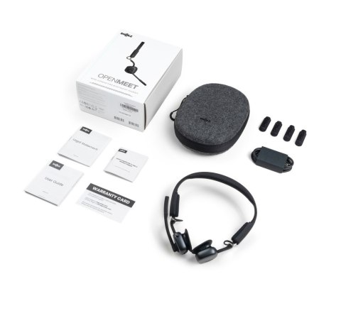 Słuchawki bezprzewodowe kostne Shokz OpenMeet mic-ANC USB-C czarne SHOKZ Słuchawki bezprzewodowe kostne Shokz OpenMeet mic-ANC USB-C czarne SHOKZ