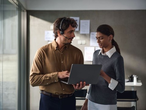Słuchawki bezprzewodowe kostne Shokz OpenMeet mic-ANC USB-C czarne SHOKZ Słuchawki bezprzewodowe kostne Shokz OpenMeet mic-ANC USB-C czarne SHOKZ