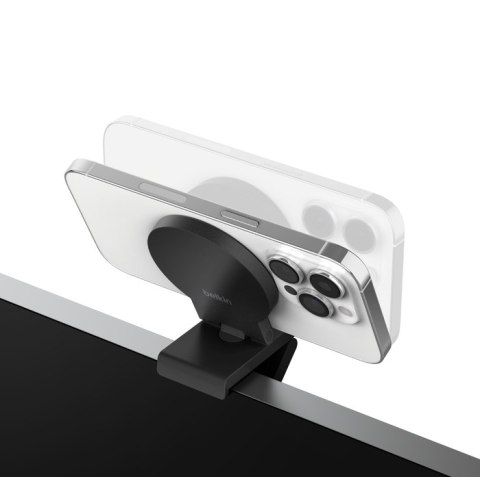BELKIN UCHWYT DO MONITOR DO IPHONE Z MAGSAFE CZARNY Belkin BELKIN UCHWYT DO MONITOR DO IPHONE Z MAGSAFE CZARNY Belkin