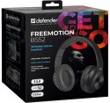 DEFENDER SŁUCHAWKI BEZPRZEWODOWE NAUSZNE FREEMOTION B552 CZARNE 63552 Defender