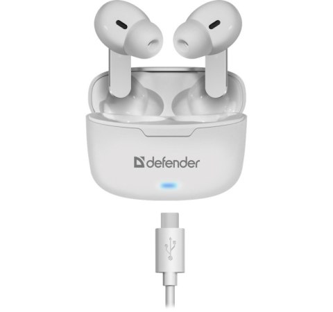 DEFENDER SŁUCHAWKI BLUETOOTH TWINS 903 DOUSZNE BIAŁE 63903 Defender DEFENDER SŁUCHAWKI BLUETOOTH TWINS 903 DOUSZNE BIAŁE 63903 Defender
