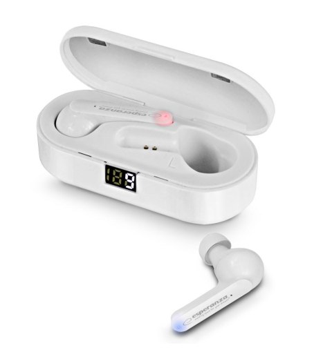 ESPERANZA SŁUCHAWKI DOUSZNE BLUETOOTH TWS PHOEBE EH230W Esperanza ESPERANZA SŁUCHAWKI DOUSZNE BLUETOOTH TWS PHOEBE EH230W Esperanza