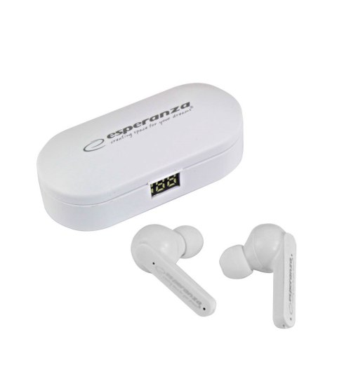 ESPERANZA SŁUCHAWKI DOUSZNE BLUETOOTH TWS PHOEBE EH230W Esperanza ESPERANZA SŁUCHAWKI DOUSZNE BLUETOOTH TWS PHOEBE EH230W Esperanza
