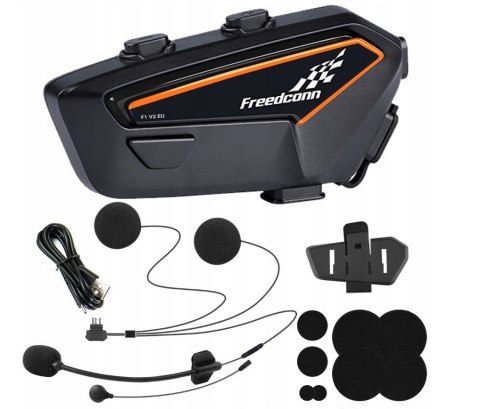 Interkom motocyklowy FreenConn F1 V2 EU FreedConn Interkom motocyklowy FreenConn F1 V2 EU FreedConn
