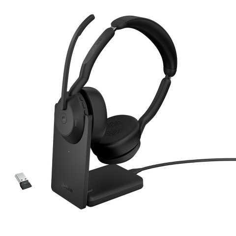 Jabra Evolve2 55 MS Stereo W. Stand USB-A Jabra Jabra Evolve2 55 MS Stereo W. Stand USB-A Jabra